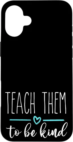 Vista 23 de Rae Inspired Dunn Teach Them to be Kind Teacher Appreciation Case for iPhone 17