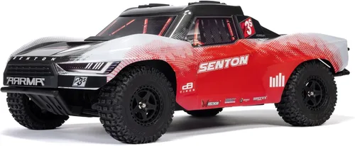 Vista 11 de ARRMA Camión RC 1/10 SENTON 4X4 223S BLX sin escobillas, camión de curso corto RTR (batería y cargador no incluidos) con DSC, azul, ARA4303V4T3