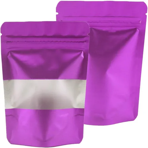 Vista 11 de QQ Studio 100 bolsas QuickQlick resellables de color metálico mate con ventana esmerilada (3.5 x 5.1 pulgadas, oro mate)