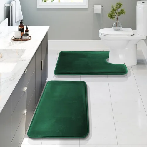 Vista 84 de Clara Clark tapete para baño, regadera o tina, de gomaespuma, negro, antiderrapante Camel Oro