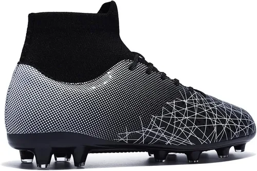 Vista 6 de Tacos de fútbol profesionales para hombre, zapatos de entrenamiento con picos altos, transpirables, atléticos, botas de fútbol para exteriores e