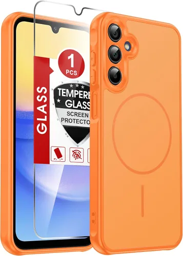 Vista 246 de LeYi Funda para teléfono Samsung-S23: protector de pantalla e imán MagSafe Púrpura