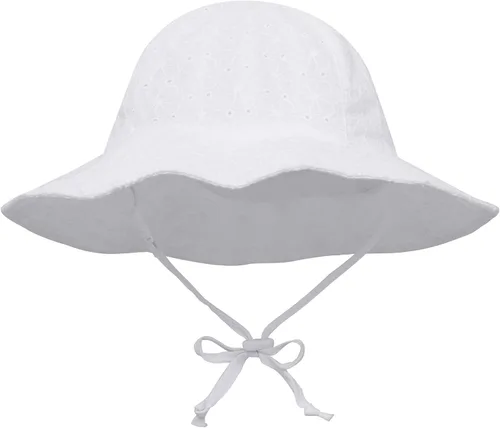 Vista 38 de SimpliKids Sombrero de sol para bebé de ala ancha con protección solar UPF 50+ UV Ray