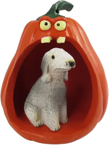 Vista 122 de Conversation Concepts Figura de Corgi galés de Halloween y calabaza Welsh Corgi Pembroke
