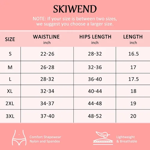 Vista 6 de SKIWEND Faja moldeadora para mujer control de abdomen levantamiento de glúteos faja moldeadora de cuerpo ropa interior para adelgazar los muslos