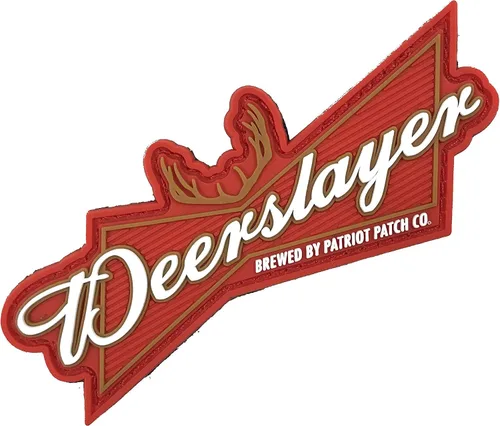 Vista 2 de Patriot Patch Co - Parches tácticos de cerveza (Deerslayer)