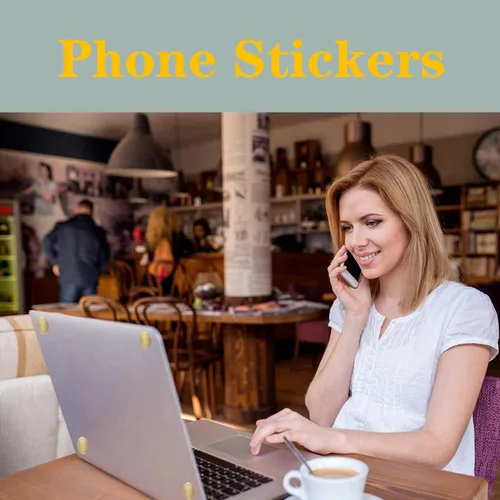 Vista 4 de 10 calcomanías de protección para teléfono celular, 99% efectivo, protector celular y teléfonos inteligentes, portátiles, tabletas, TV, monitores