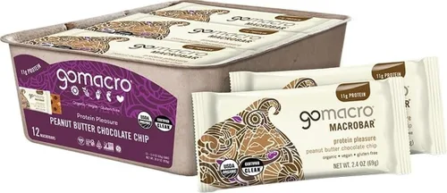 Vista 15 de Barritas de proteína GoMacro veganas y orgánicas