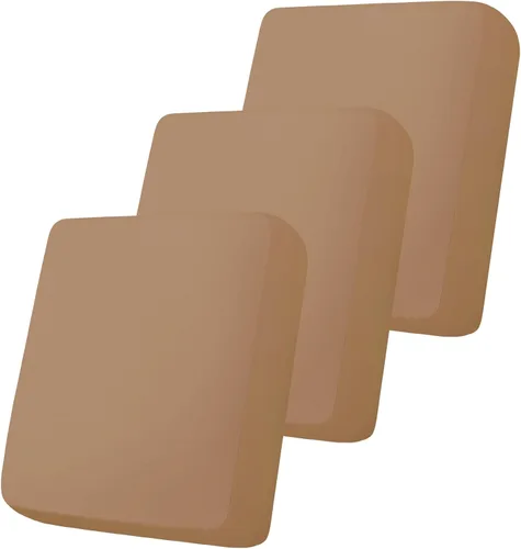 Vista 35 de Smiry Fundas de cojín de sofá estampadas, fundas elásticas suaves para sofá, fundas de sofá lavables antideslizantes, protector de muebles para Beige