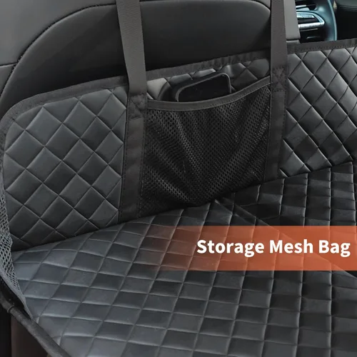 Vista 6 de Placa de extensión de asiento trasero de automóvil, extensor plegable de asientos traseros para dormir, aumenta el maletero de viaje y el espacio