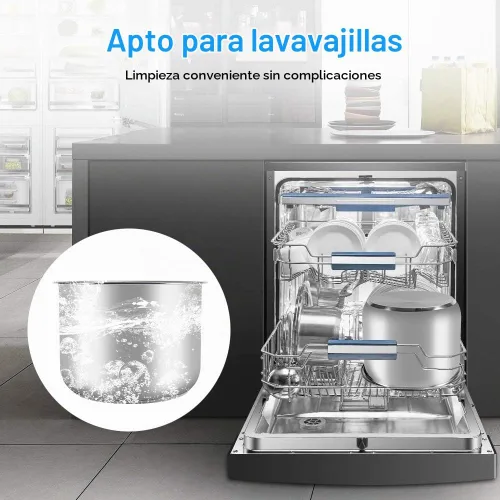 Vista 6 de Olla interior de repuesto original de 6 cuartos de galón, compatible con olla a presión de 6 cuartos de galón PPC770 PPC771 PPC770-1 PRO PCXL-PRO6