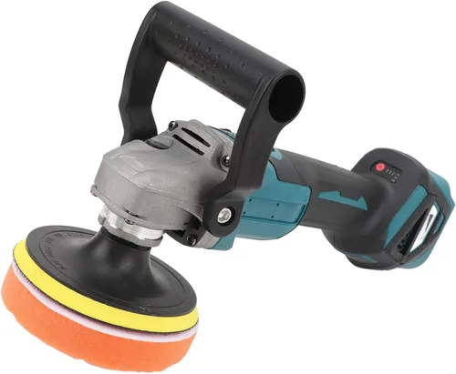 Vista 6 de Cordless Buffer Polisher 18V 6 Speed 2000 to 4800RPM with LCD Display Ergonomic Handle for Car Waxing Polishing Paint Defect Oxidation Treatment