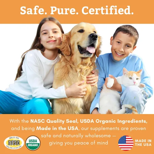 Vista 8 de Wholistic Pet Organics Canine Complete - Polvo multivitamínico para perros, 1 libra, vitaminas diarias para perros y suplementos para alimentos