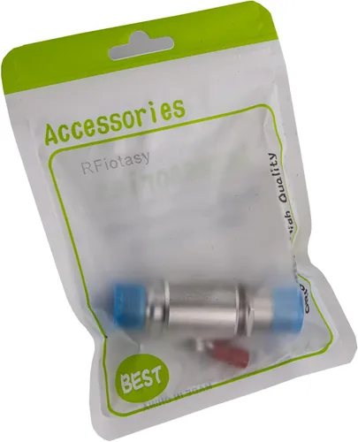 Vista 6 de Protector contra sobretensiones relámpago UHF PL-259 Socket PL259 Socket (UHF hembra) a zócalo SO239 (UHF hembra) mamparo para radio CB