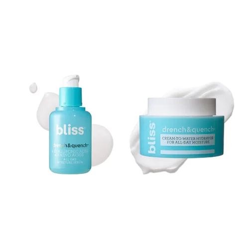 Vista 10 de Bliss Vitamina C Brighten Up Hidratante + Dúo de Suero - Iluminador e Hidratante - Humedad durante todo el día, uso diario - Limpio - Vegano y libre