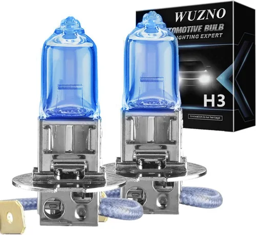 Vista 20 de Bombilla halógena H1 para faros delanteros/luces antiniebla, 12 V, 55 W, blanca, 5000 K, 64150, 12258, repuesto de bombillas para faros delanteros