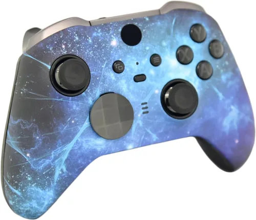 Vista 2 de Elite 2 - Controlador personalizado para PC, Windows 10+ Series XS y uno (azul Galaxy)