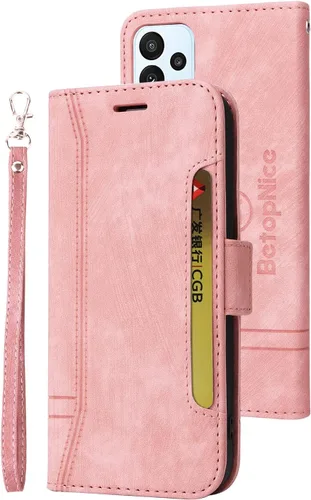 Vista 73 de Funda tipo cartera para Samsung Galaxy S20, piel sintética, con función atril, ranuras para tarjetas, funda plegable con tapa, funda protectora