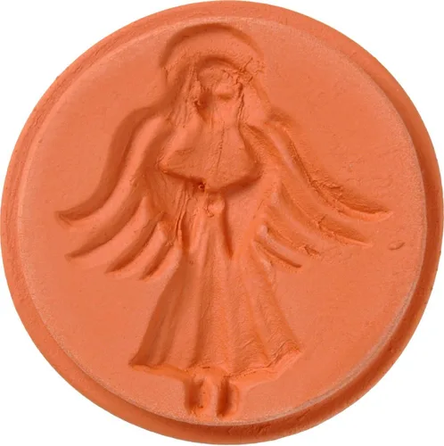 Vista 18 de JBK Pottery Sellos de Galletas de Terra Cotta para Hornear, Seguros para Horno y Lavavajillas - Cortador de Galletas, Moldeador, Prensa de Sellos
