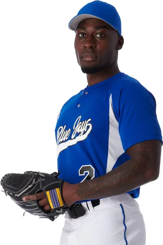 Vista 6 de CHAMPRO Boys Wild Card 2 Button Youth BaseballSoftball Jersey