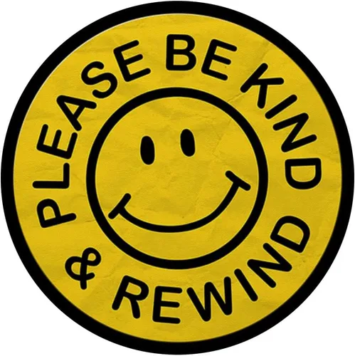 Vista 3 de Be Kind Rewind Apparel Retro Nostalgia Sticker 80s 90s PopSockets Grip and Stand para teléfonos y tabletas, Negro