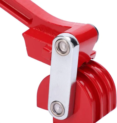 Vista 8 de Dobladora de tubos, 180 grados de 3 ranuras de cobre manual, herramienta de codo de flexión manual multifunción, aleación de aluminio