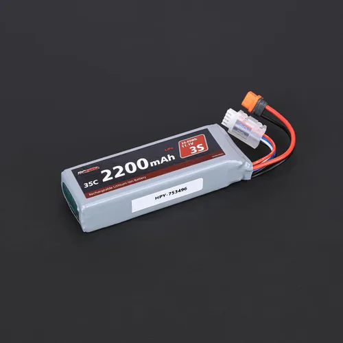 Vista 7 de RCAWD 11.1V Lipo Batería 3S 35C 2200mAh con JST IC2 para Arrma Grom Typhon