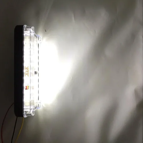 Vista 5 de Repuesto de Luz de Domo de Auto 12v-LEDLight de 4,3 pulgadas- 36 LEDs Blancos RV – Lámpara con Interruptor de Puerta Slim Luces de Techo