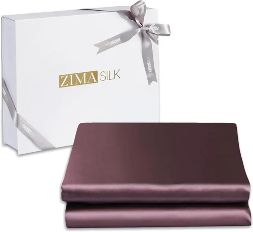 Vista 11 de ZIMASILK Sábana bajera ajustable 100% seda de morera 19 Momme, sin costuras, con bolsillo profundo, suave, sedosa e hipoalergénica para un sueño