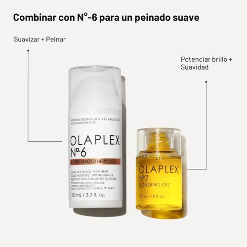 Vista 8 de Olaplex Nº. 7 Bonding Oil: High Shine Heat Protectant, Visibly Smooths & Softens Hair, Added Color Vibrancy, Up to 72 Hour Frizz Control For