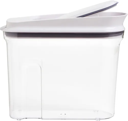 Vista 6 de OXO Good Grips Dispensador hermético de cereales POP de tamaño mediano (3.2 L)