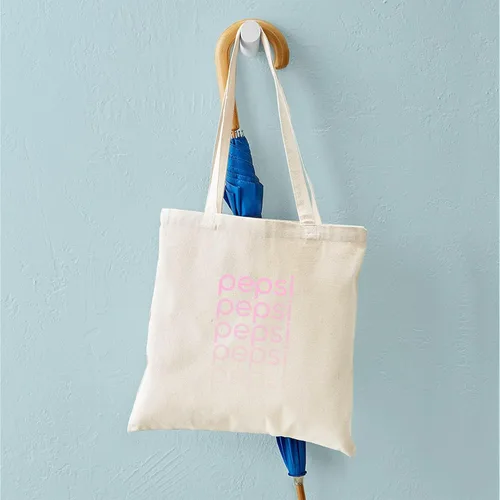 Vista 104 de CafePress Pepsi Tote Bag Bolsa de lona natural, bolsa de compras de tela, Caqui