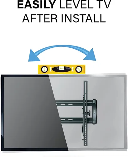 Vista 4 de Soporte de pared universal inclinado para TV de 32 a 55 pulgadas hecho para Amazon y compatible con televisores Amazon Fire