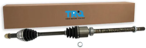 Vista 130 de TRQ Conjunto de eje CV delantero del lado del conductor o del pasajero Compatible con Subaru Crosstrek 2016-2017 2014-2015 XV Crosstrek Para