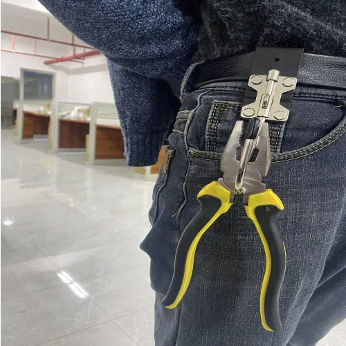 Vista 7 de 2 piezas de herramientas portátiles gancho para cinturón de colgar rápido, soporte para herramientas eléctricas, gancho inalámbrico
