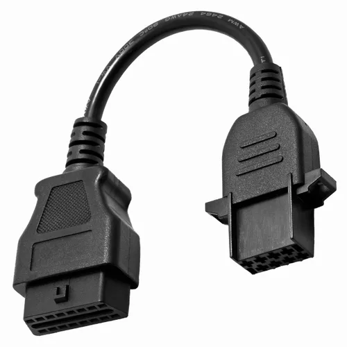 Vista 7 de cable de escaneo de diagnóstico OBD2 de 16 pines a 38 pines compatible con camiones Iveco