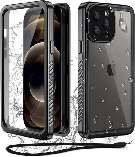 Vista 8 de WIFORT - Funda impermeable para iPhone 11 Pro - Protector de pantalla integrado resistente al agua, protección contra caídas dura, a prueba de Verde