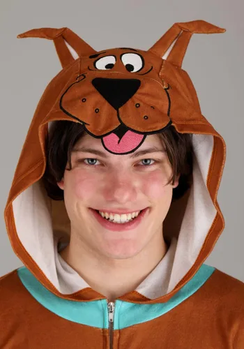 Vista 3 de Disfraz de Traje Enterizo para Adultos de Scooby Doo Multicolor