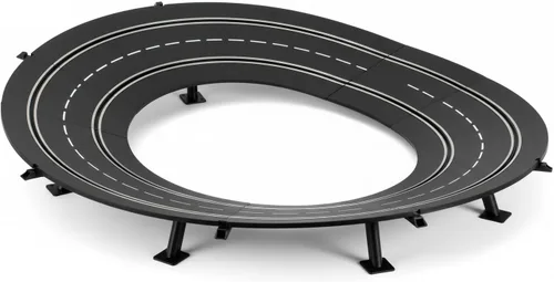 Vista 3 de Carrera Curva de banco alto 2/30, 6 piezas, digital 124/132 y analógico