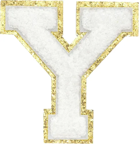 Vista 86 de GYGYL - 3 parches de letras deportivas de felpilla para planchar de tamaño grande para decoración de disfraces de equipo, altura de 4-1/2 pulgadas