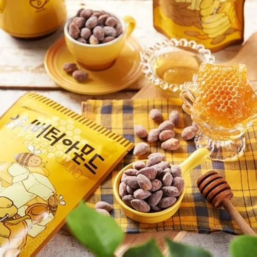 Vista 3 de Mantequilla de almendra y Miel 8.82 oz (paquete de 3)