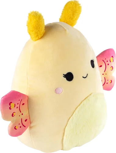 Vista 2 de Squishmallows Original de 10 Pulgadas Miry La Polilla de Navidad - Peluche Festivo Oficial de Jazwares - Suave, Acogedor y Recogible Animal