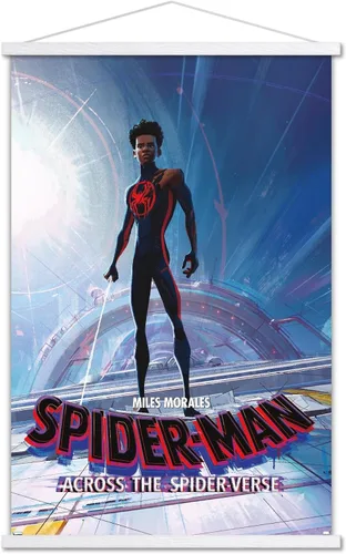 Vista 20 de Trends International Marvel Spider-Man: Across The Spider-Verse - Miles Morales - Póster de pared de una hoja, 22.4 pulgadas de largo x 14.7