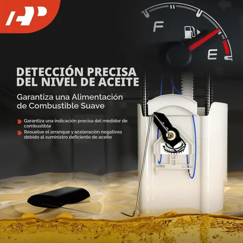 Vista 3 de A-Premium - Conjunto de módulo de bomba de combustible eléctrica compatible con Hyundai Para Elantra 2007 2008 2009 2010 2011 2012, L4 2.0L, Gas