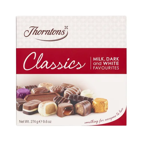 Vista 2 de Thorntons Classics Leche/Oscuro/Blanco 9.67 oz