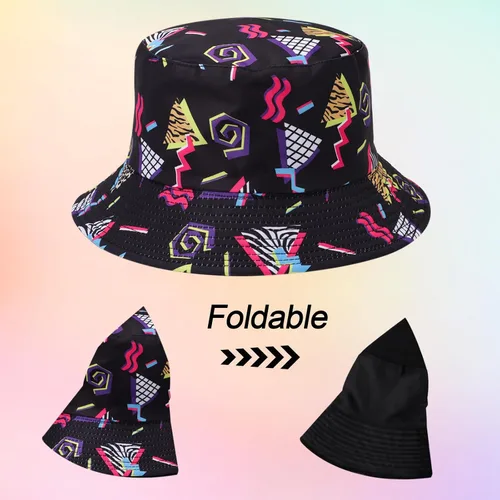 Vista 7 de Riñonera de los años 80 y 90, 2 unidades, bolsa de cintura para sombrero de pescador, traje retro de los años 80 y 90, accesorios de moda