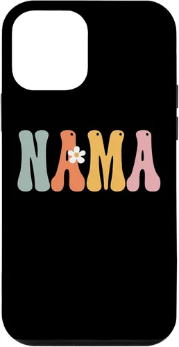Vista 12 de iPhone 15 NAMA Retro Groovy Print Mom Cute Mother's Day Funny Grandma Case