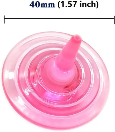Vista 6 de Juguetes giratorios de acrílico para niños, coloridos y duraderos con cristales brillantes para niños y niñas, juego en familia, fiesta, escuela