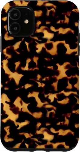 Vista 8 de Tortoise Shell Turtle Shell Pattern Amber Brown Tort Case for iPhone 17