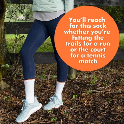 Vista 5 de Calcetines de rendimiento para mujer - Calcetines deportivos sin BPA y PFAS